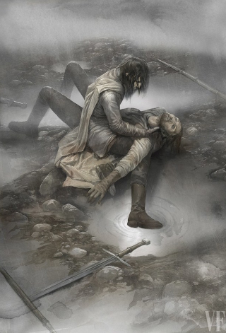 Ned y Jory Cassel. Imagen: Levi Pinfold / Penguin Random House